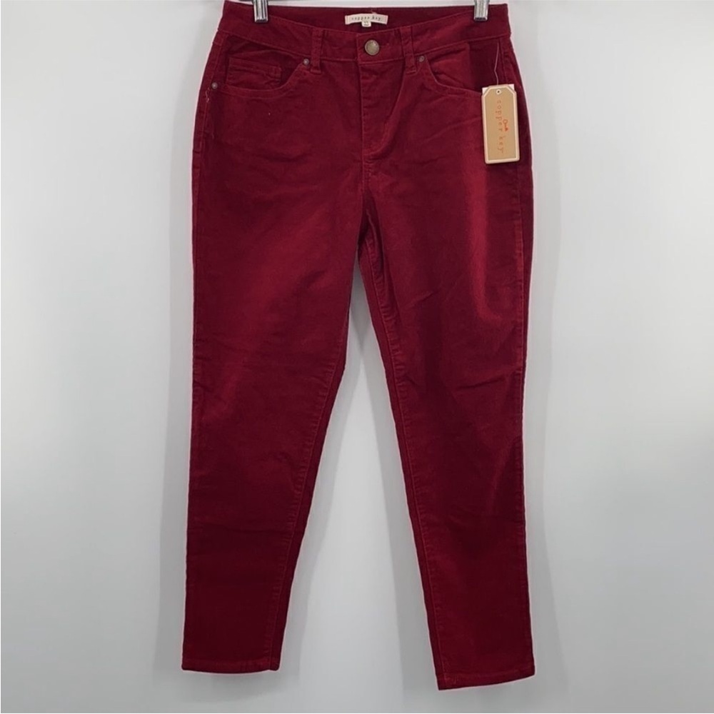 Corduroy skinny pants